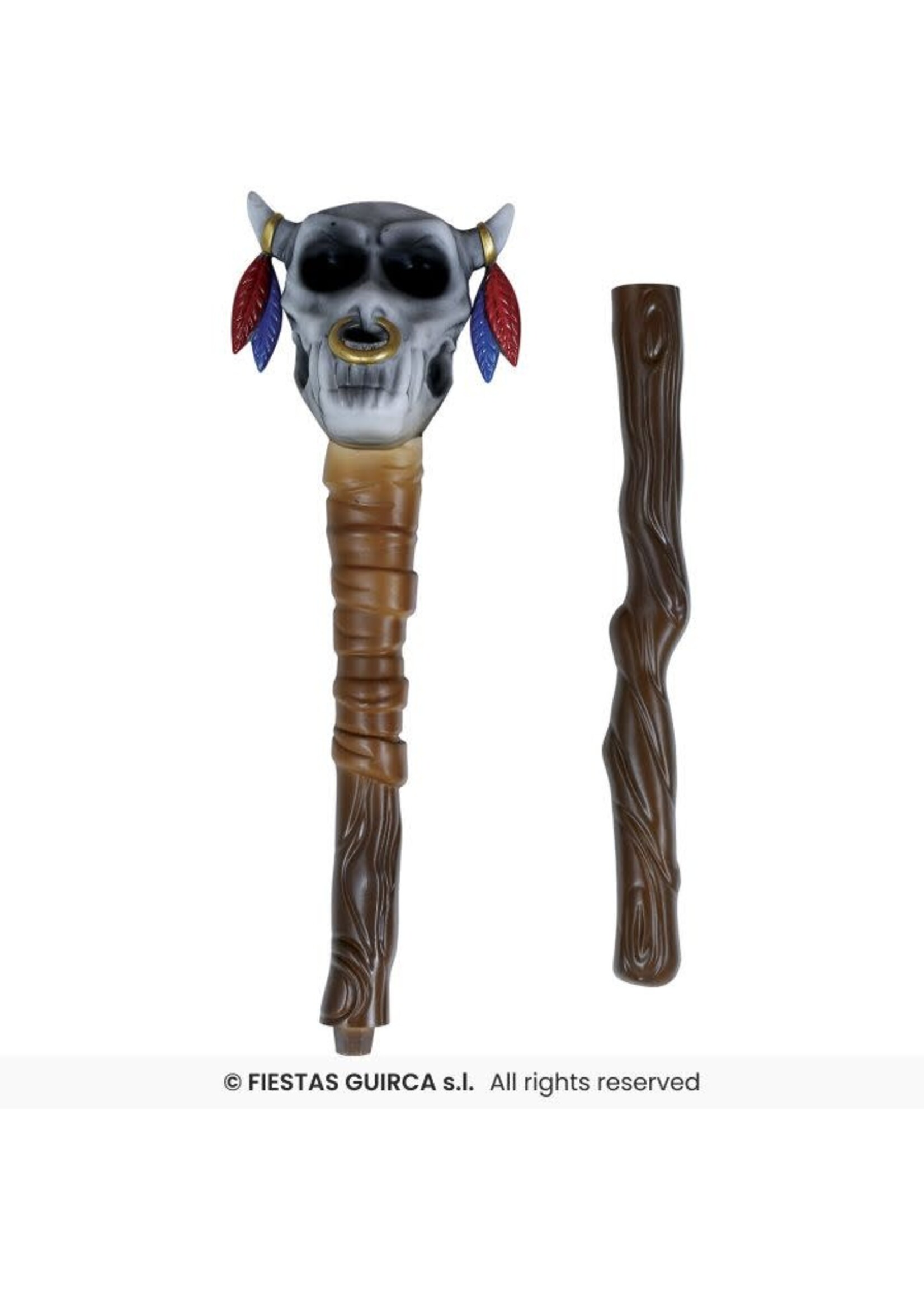 Fiestas Guirca Schedel Wandelstok – 70 cm