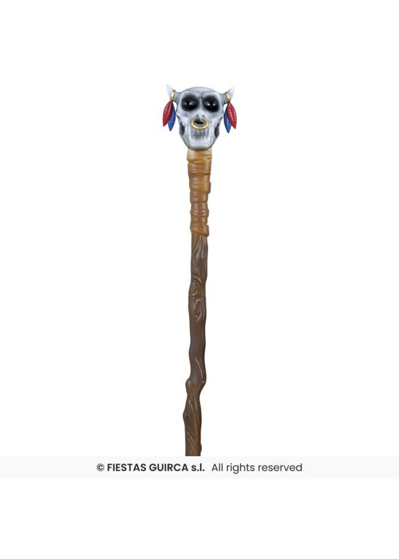 Fiestas Guirca Schedel Wandelstok – 70 cm