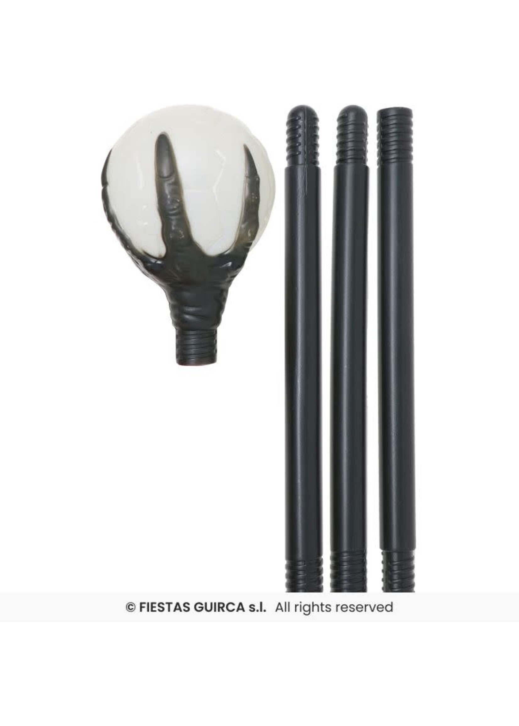 Fiestas Guirca Tovernaar staf met bol 100 cm