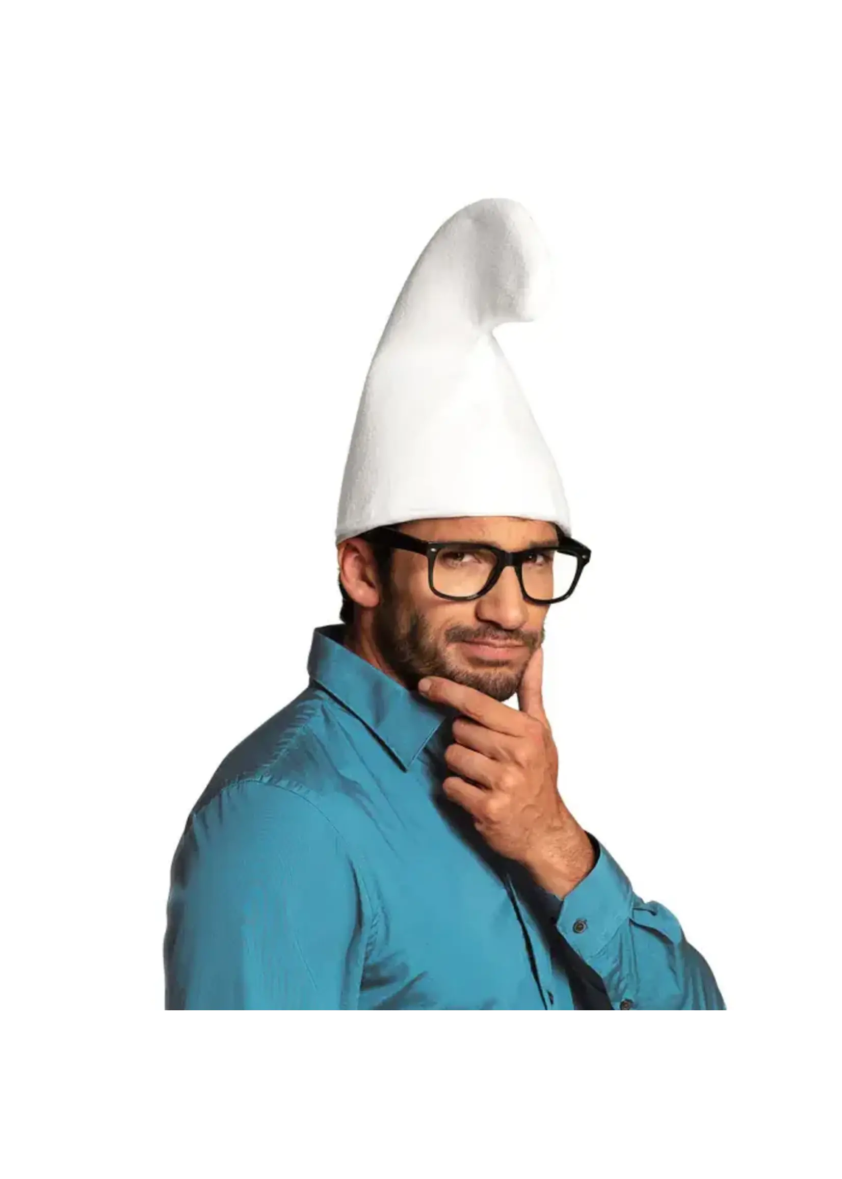 Boland Hoed smurf wit