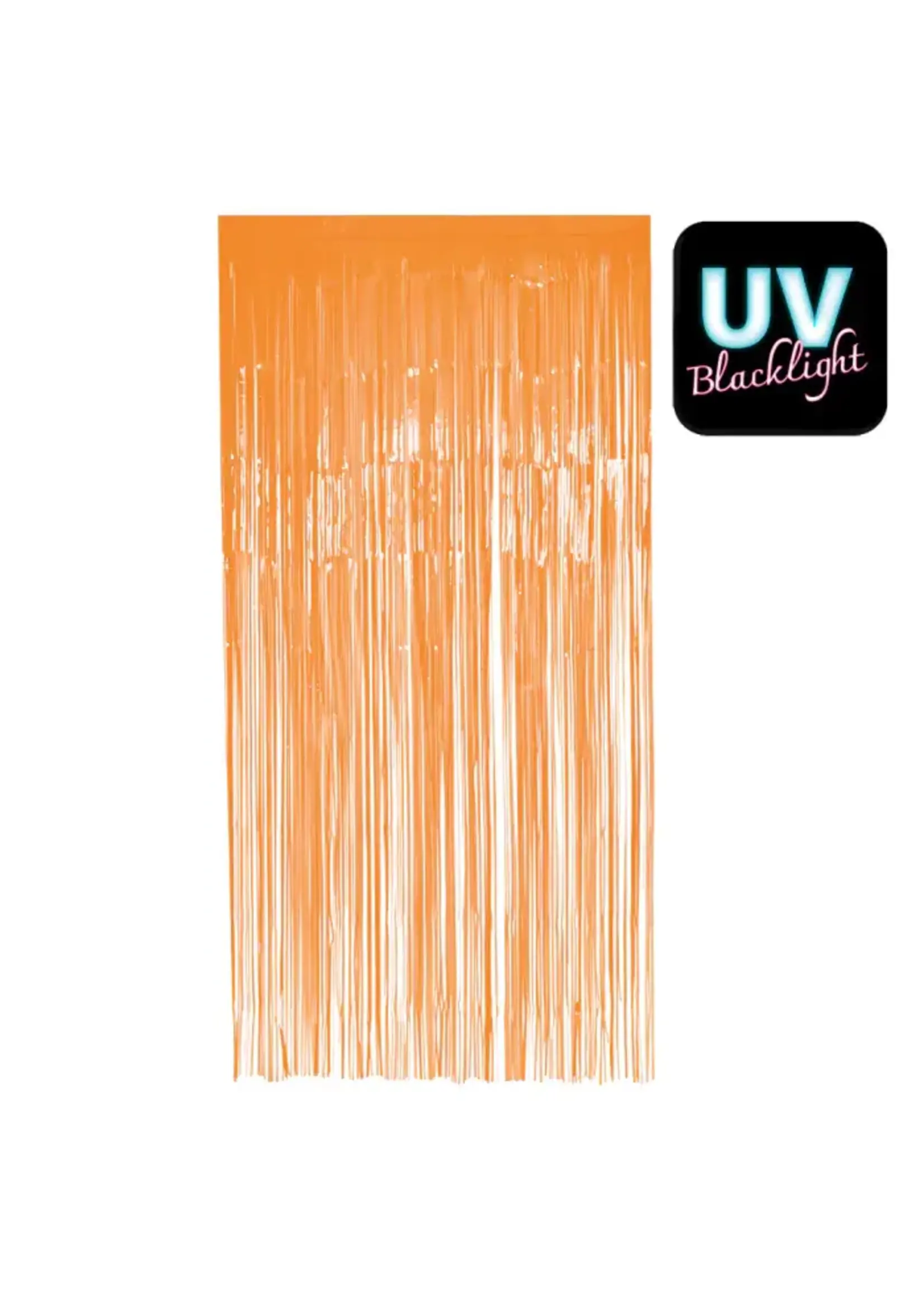 Boland Deurgordijn  folie neonoranje UV (200 x 100 cm)