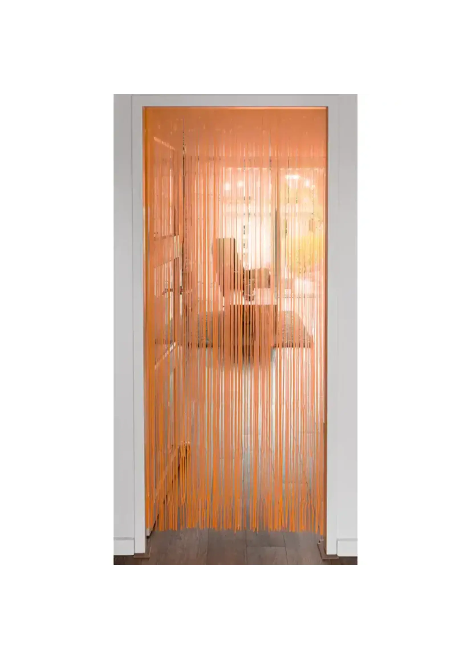Boland Deurgordijn  folie neonoranje UV (200 x 100 cm)