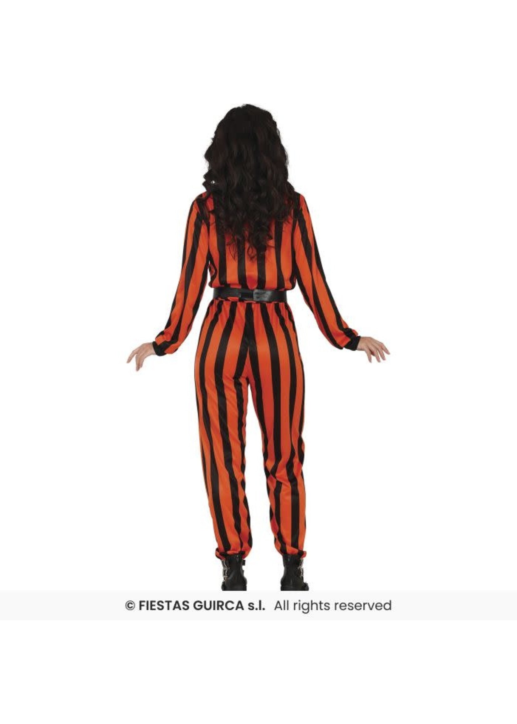 Fiestas Guirca Harlekijn kostuum gevangene