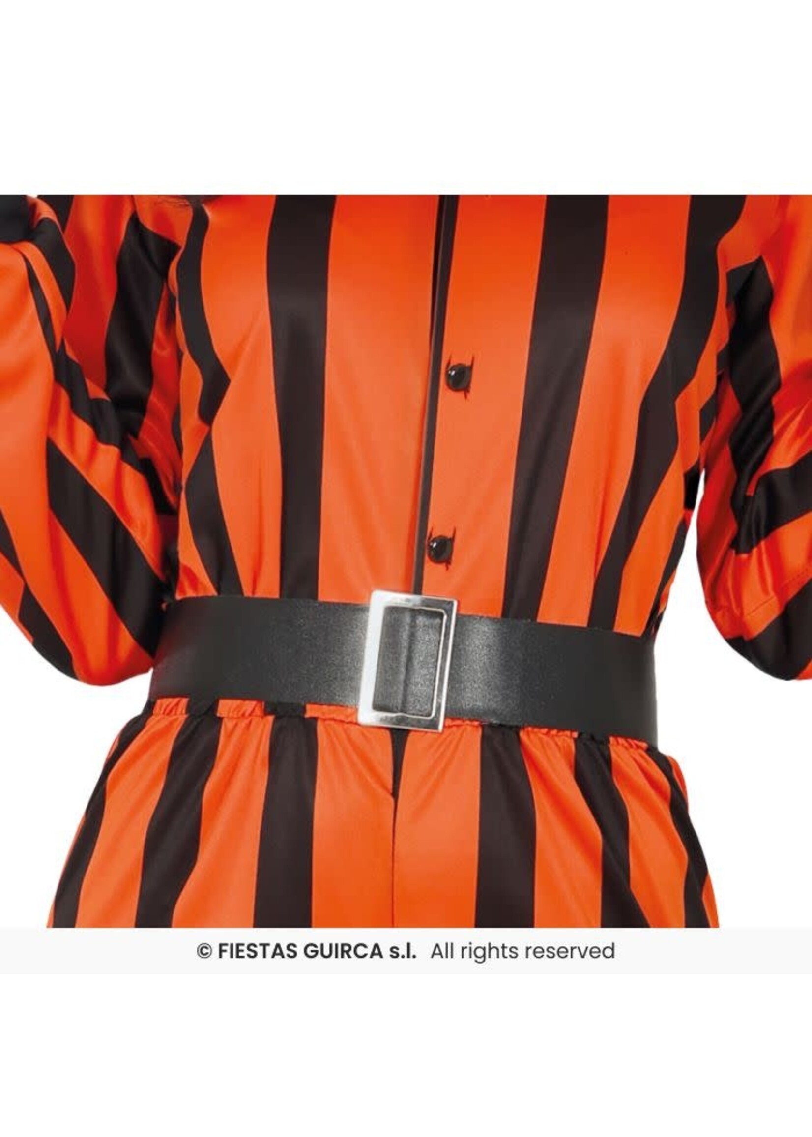 Fiestas Guirca Harlekijn kostuum gevangene