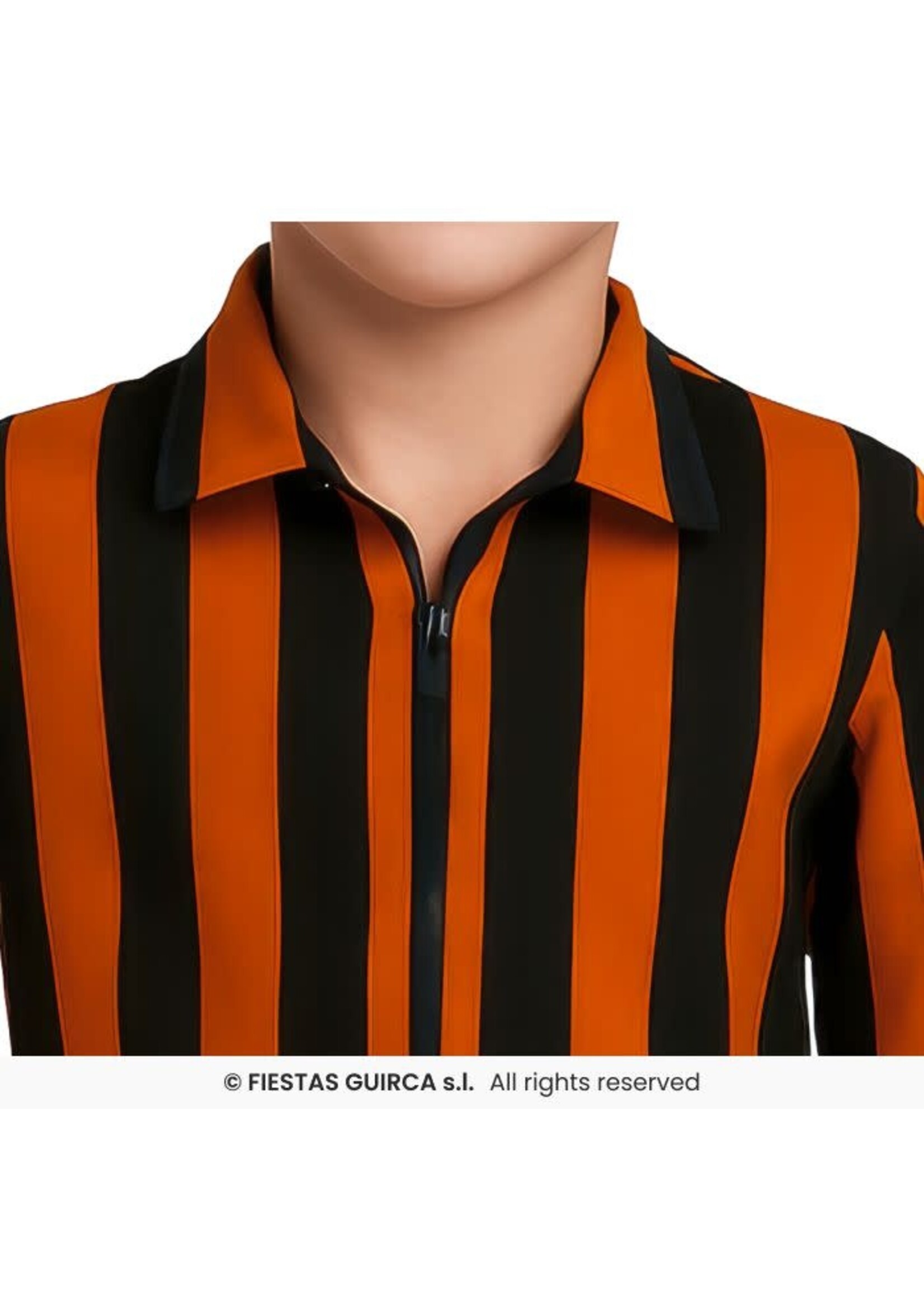 Fiestas Guirca Harlekijn gevangene kostuum kind