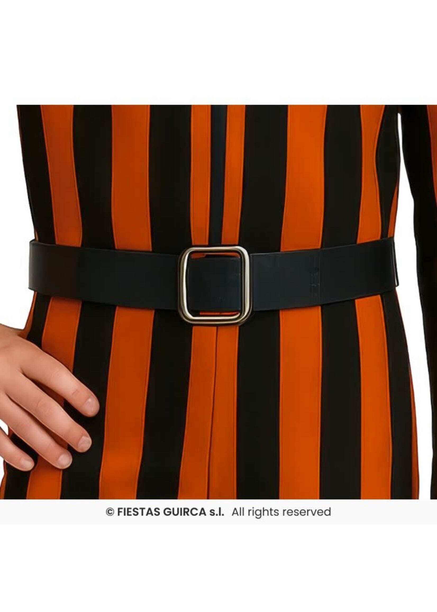 Fiestas Guirca Harlekijn gevangene kostuum kind