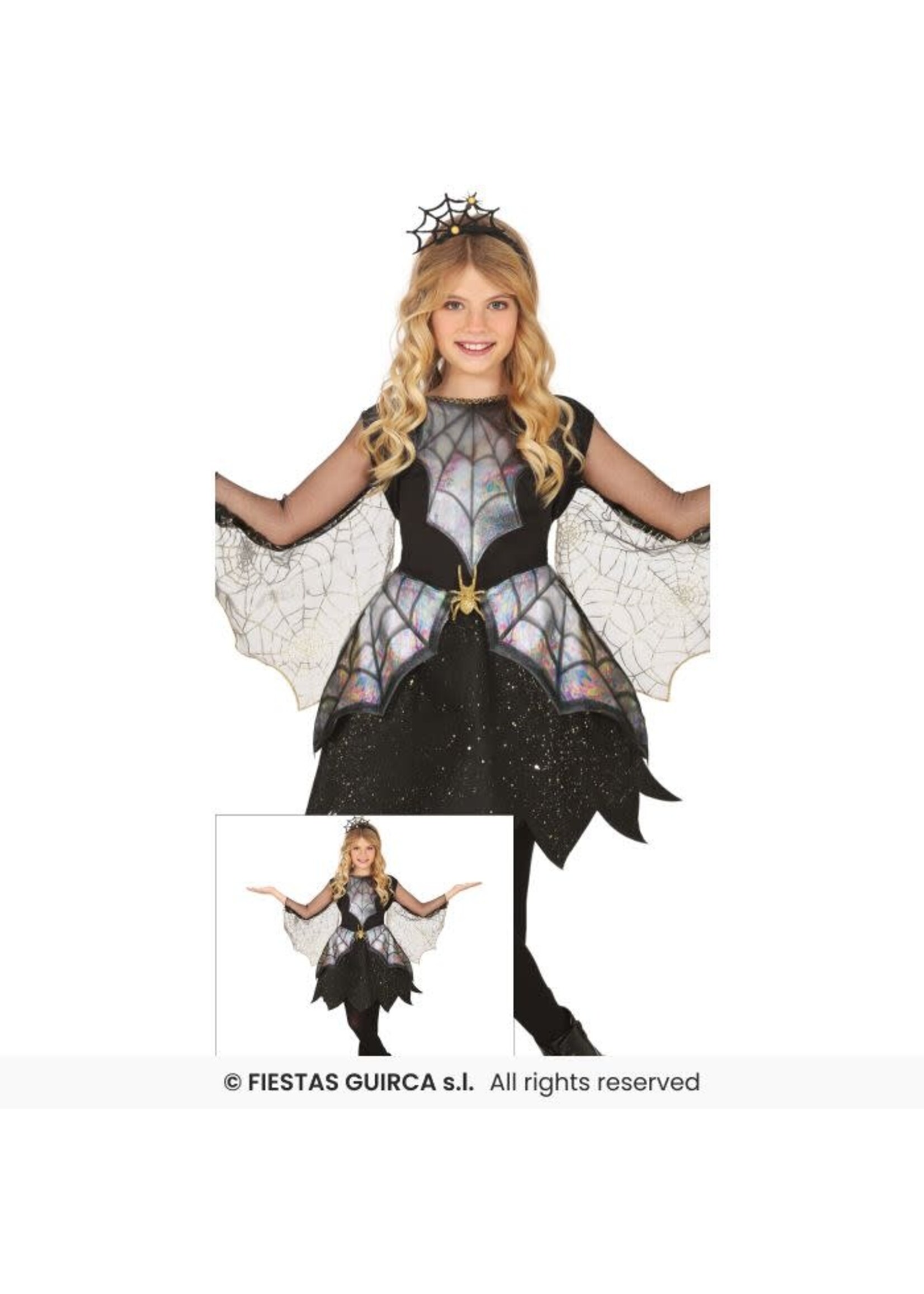 Fiestas Guirca Glimmende spin, kinderen