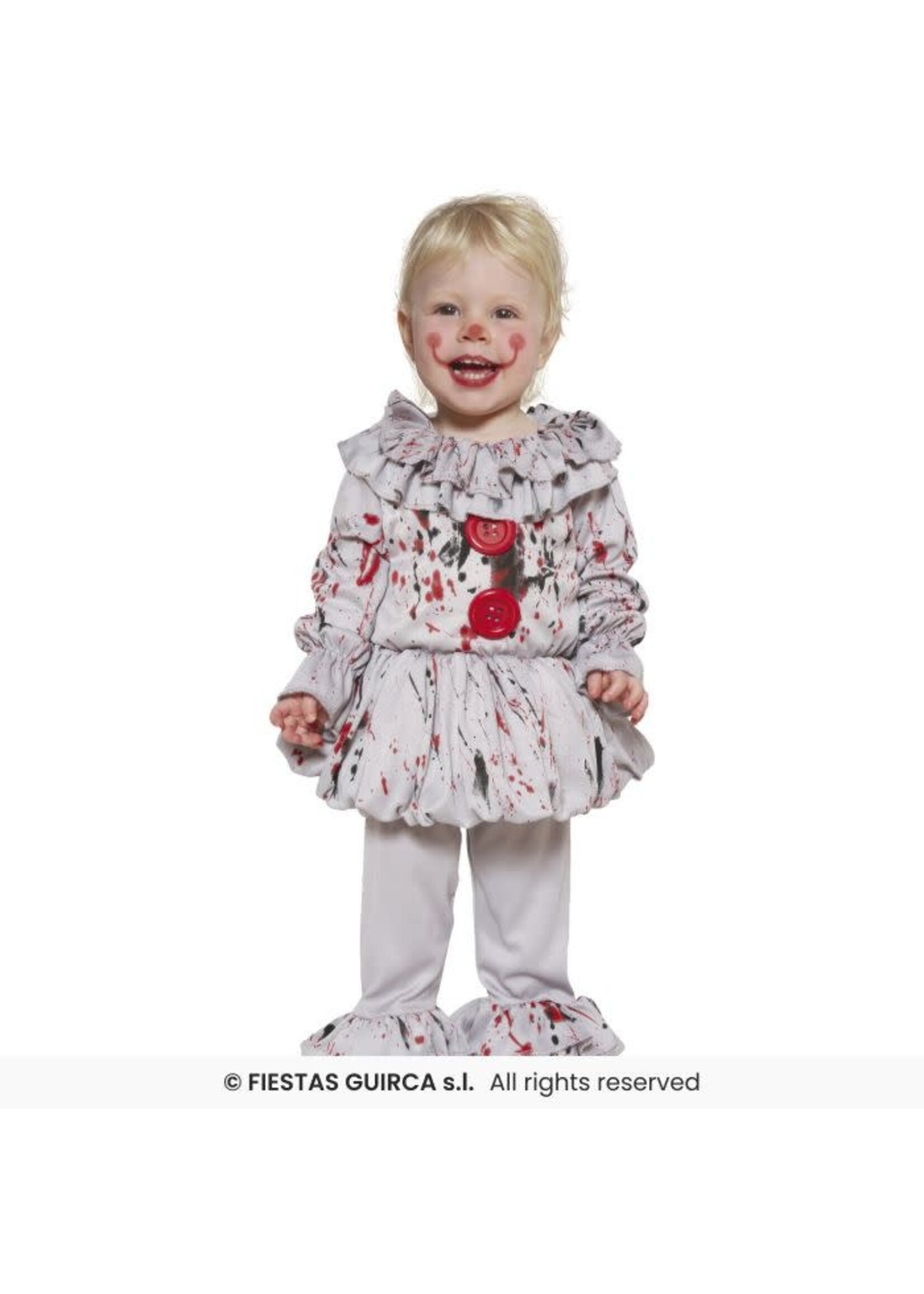 Feestkleding Breda Peuter kostuum horror clown 2-3 jaar