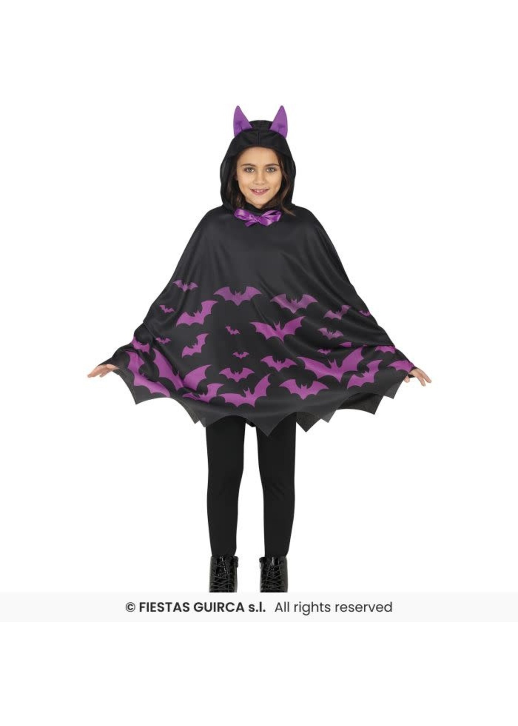 Fiestas Guirca Poncho vleermuis kinderen