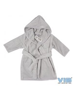 Feestkleding Breda Baby badjas VIB Grijs/ Zilver 62/68