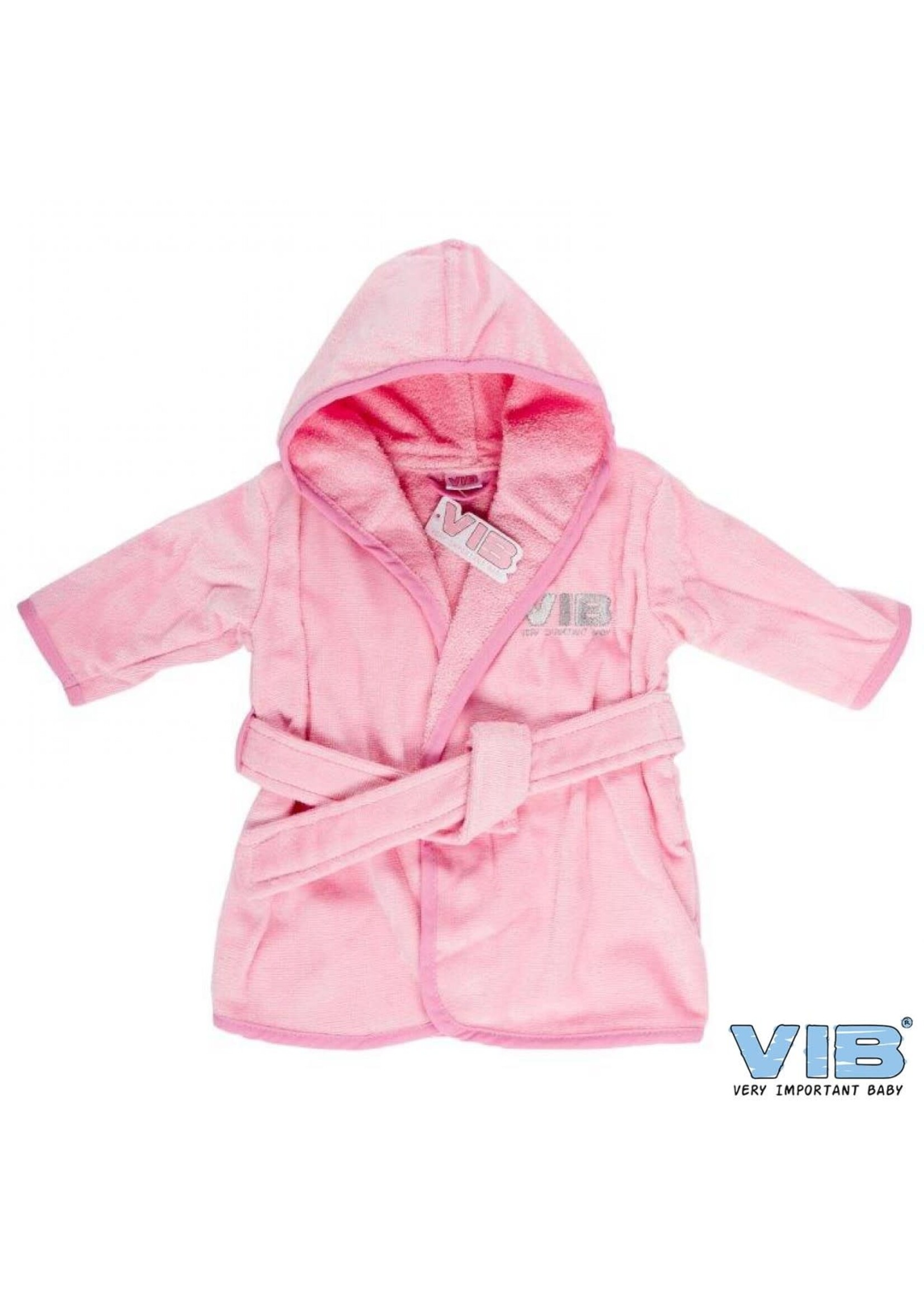 Feestkleding Breda Baby badjas VIB Roze / Zilver 62/68