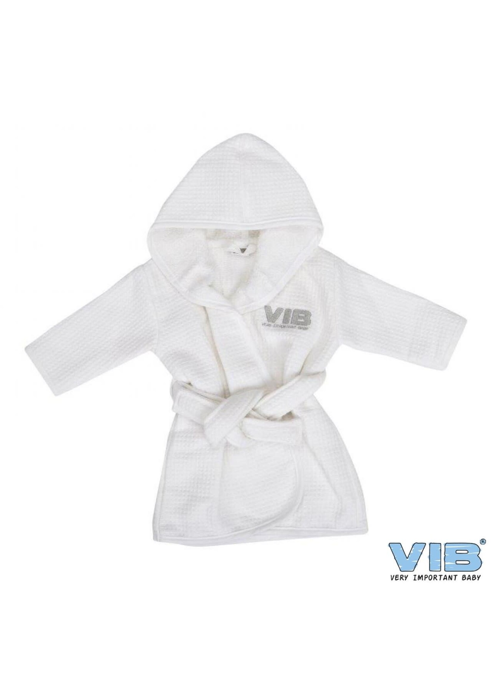 Feestkleding Breda Baby badjas VIB Wit / Zilver 62/68