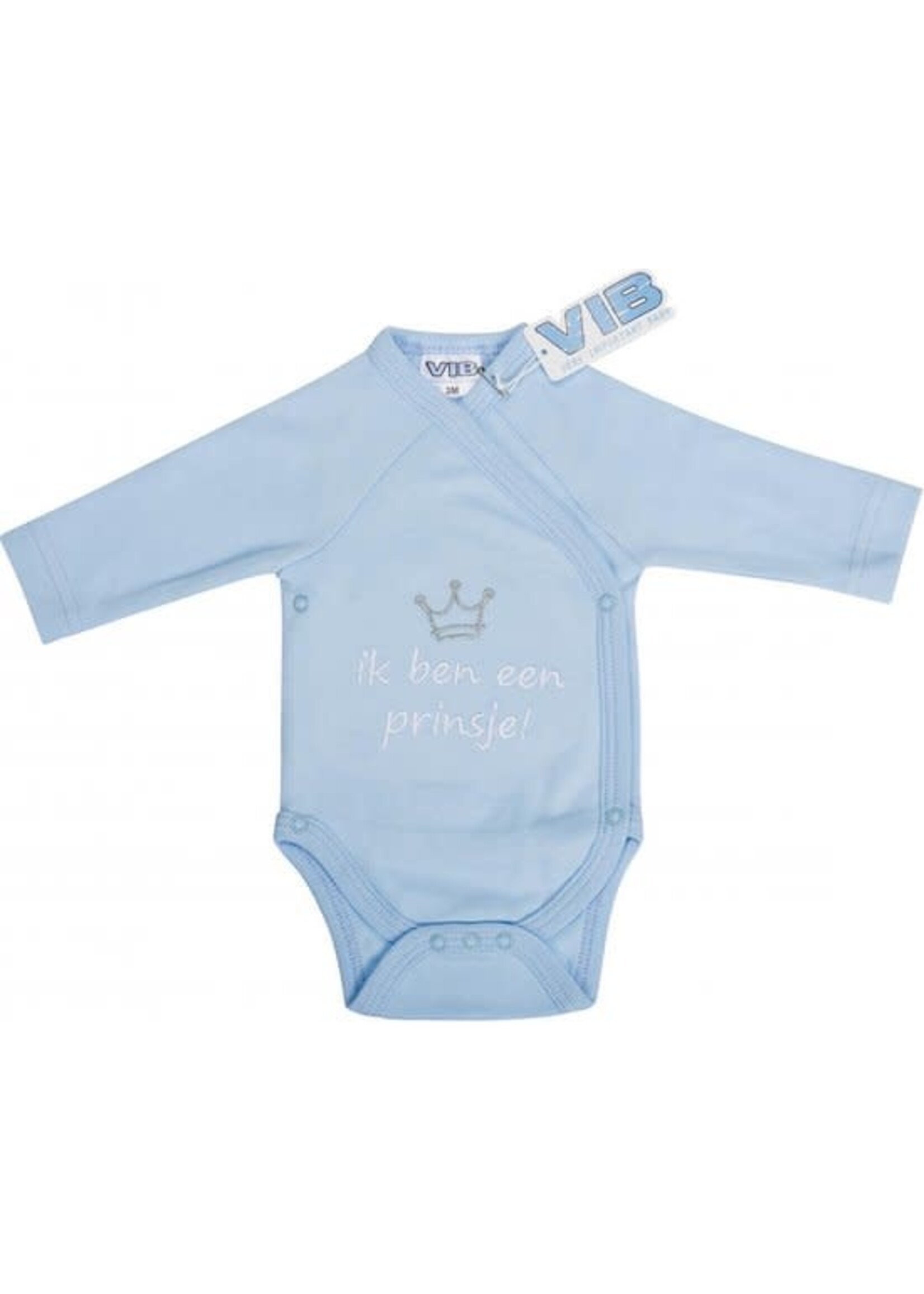 Feestkleding Breda Baby romper Prinsje  0-3 Maanden Blauw