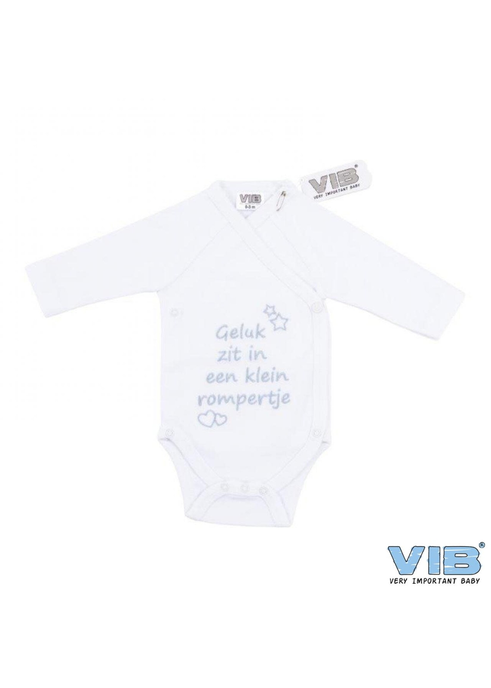 Feestkleding Breda Romper Geluk zit in een klein rompertje