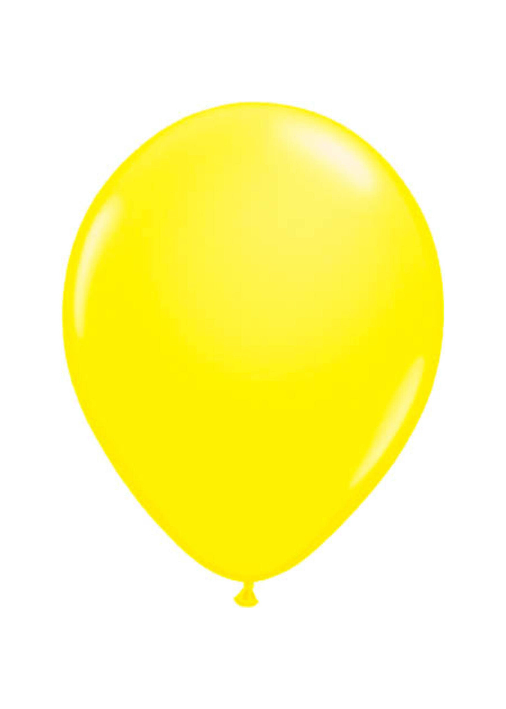 Feestkleding Breda Ballonnen Neon geel 25cm