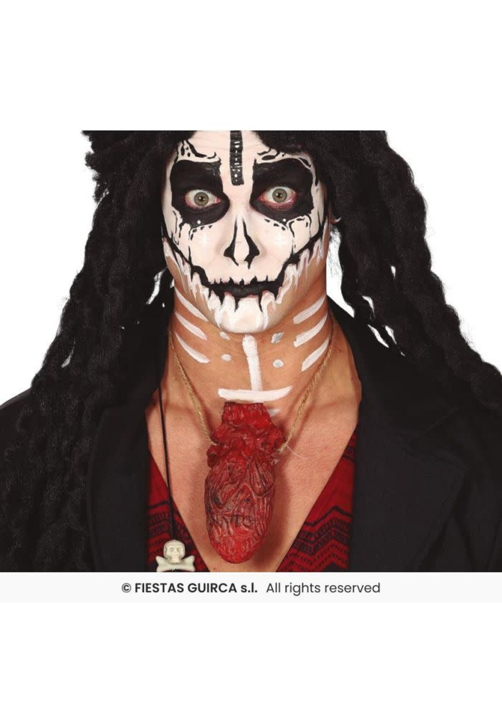 Fiestas Guirca Ketting bloederig hart