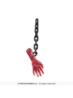 Fiestas Guirca Hand aan ketting 40 cm