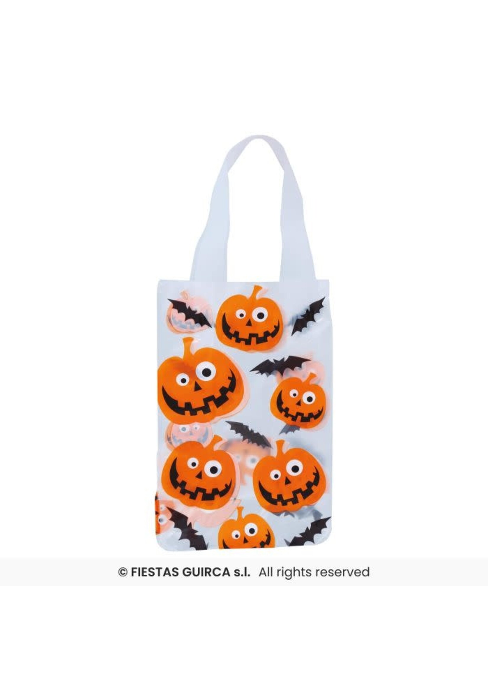 Fiestas Guirca Halloween zakjesm (per 6, 14x30 cm)