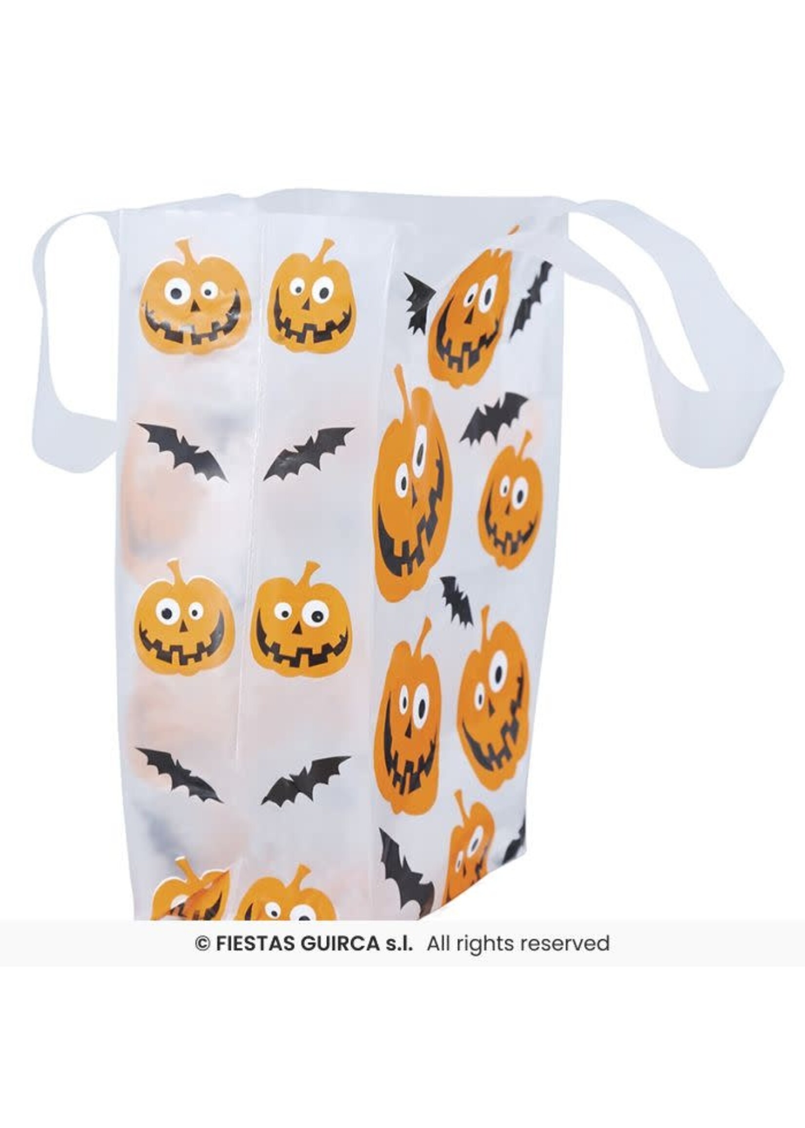 Fiestas Guirca Halloween zakjesm (per 6, 14x30 cm)