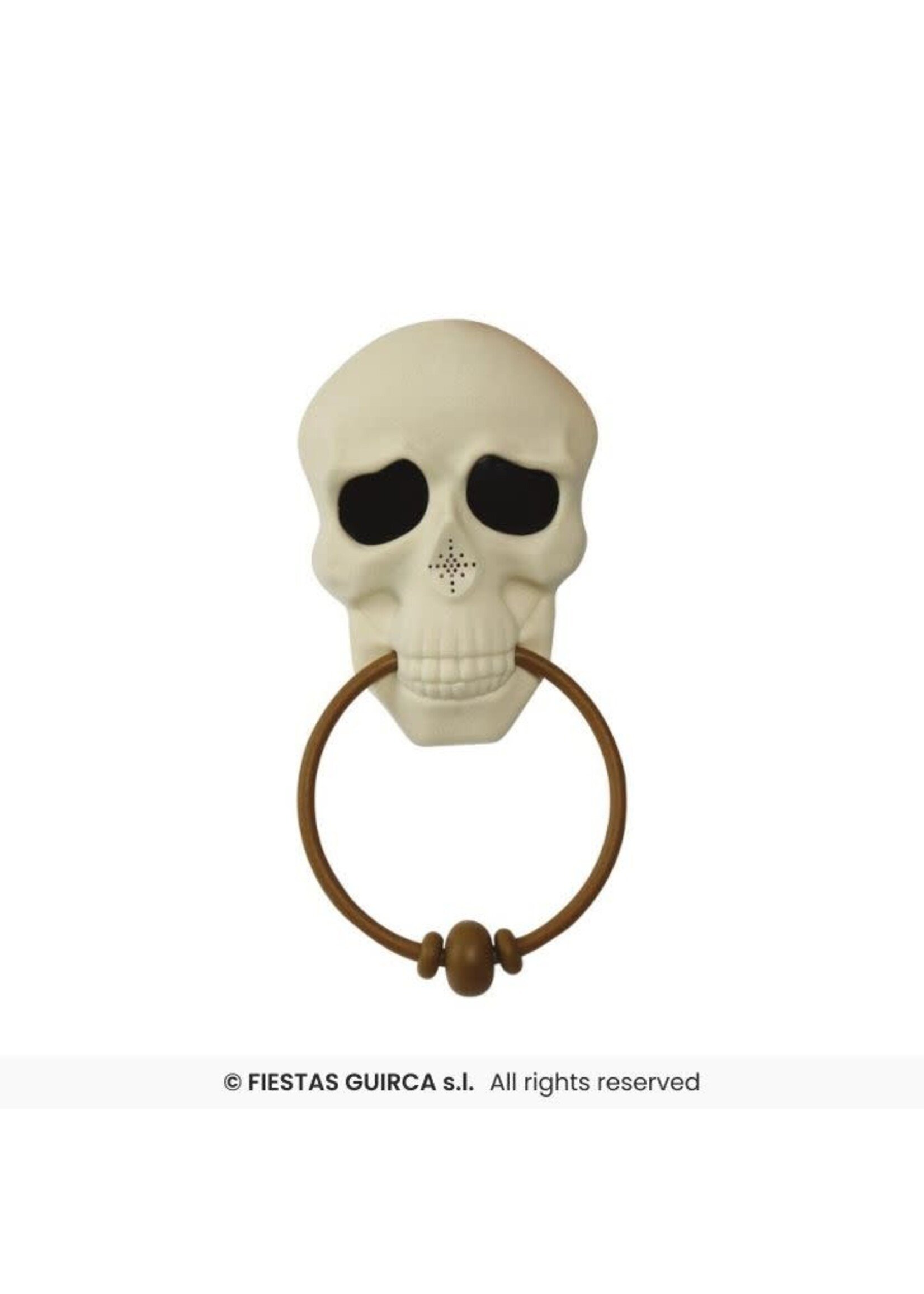 Fiestas Guirca Schedel deurklopper 30cm