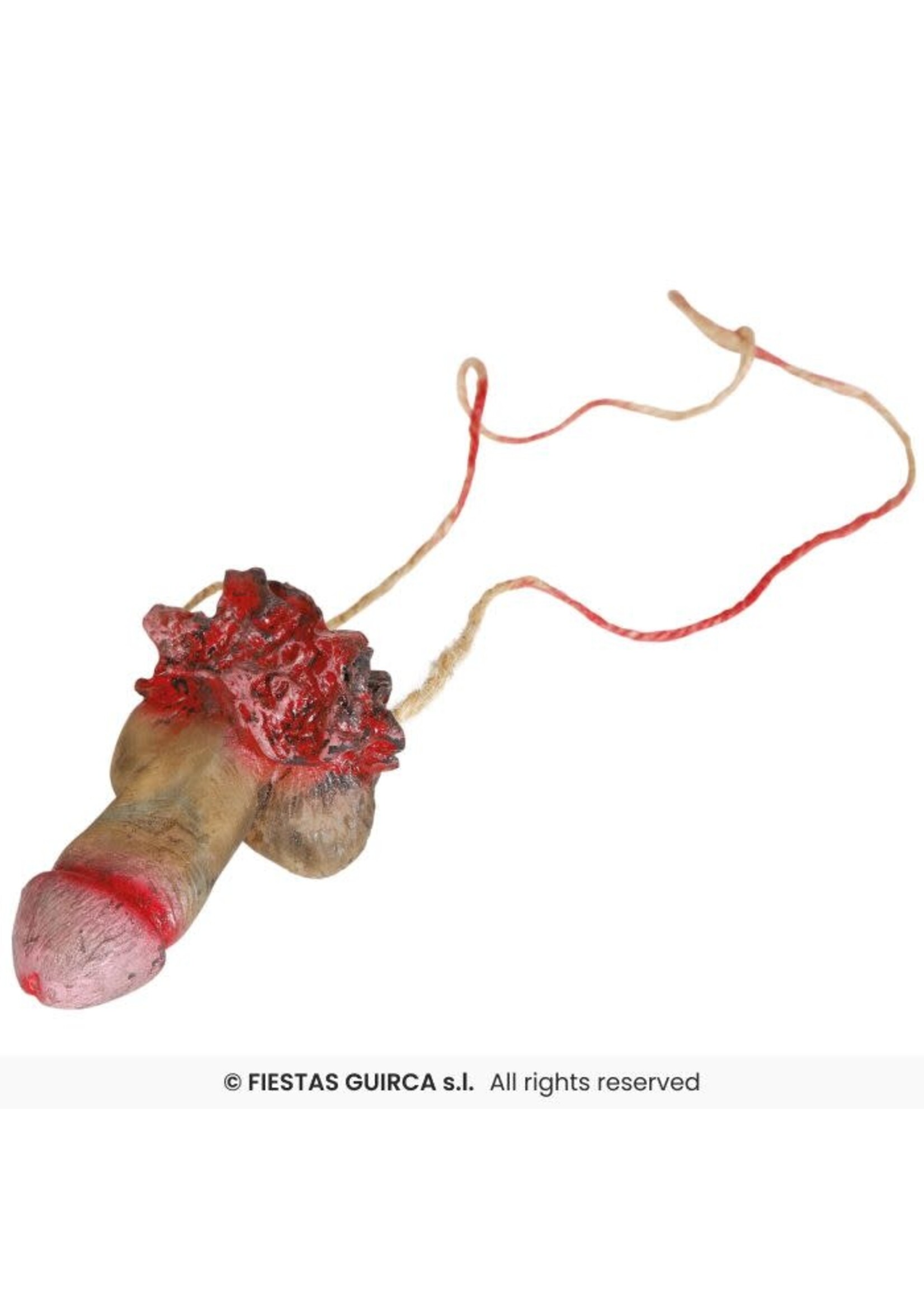 Fiestas Guirca Afgehakte penis ketting