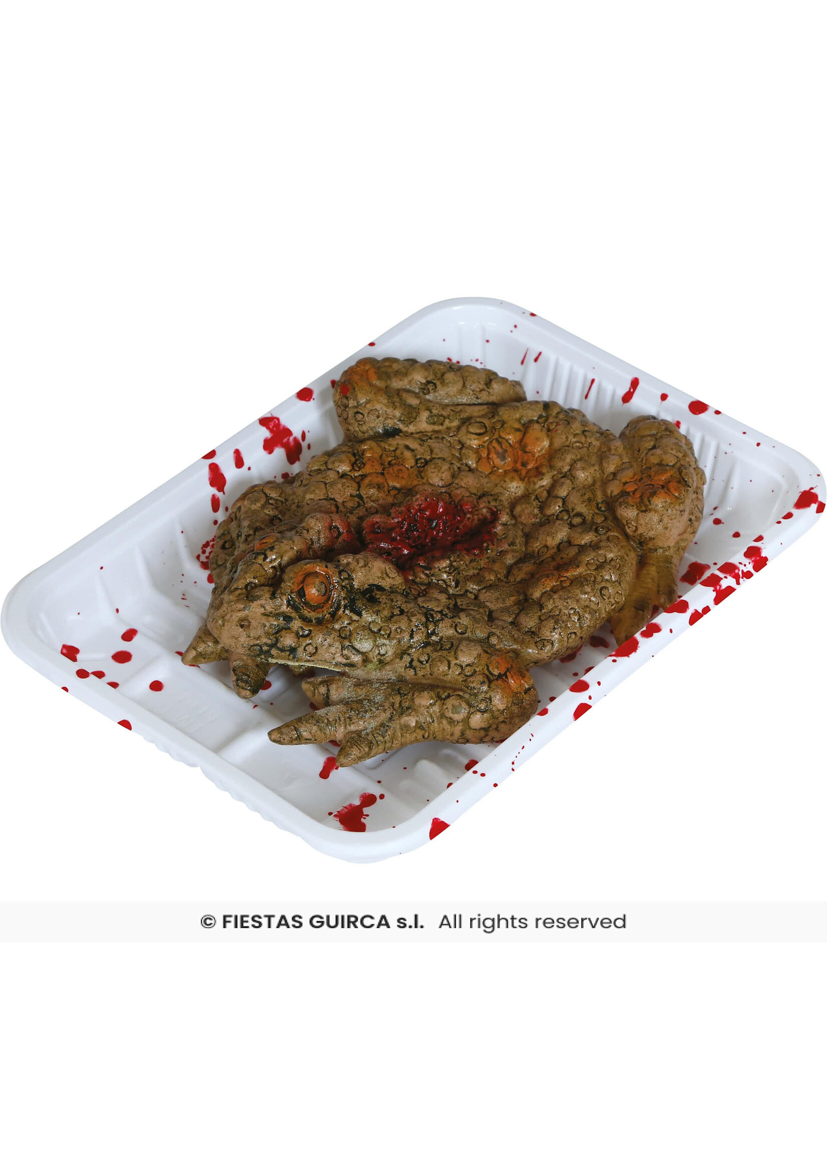 Fiestas Guirca Bord met bloederige pad