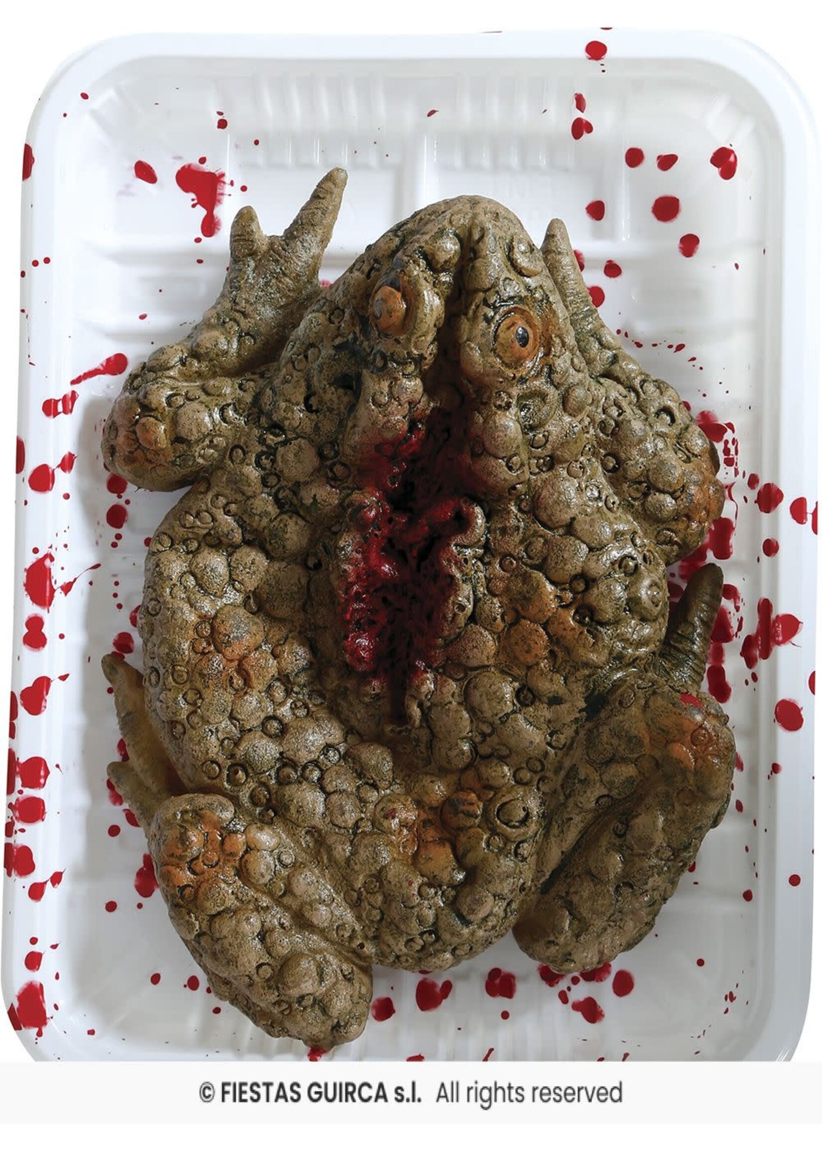 Fiestas Guirca Bord met bloederige pad