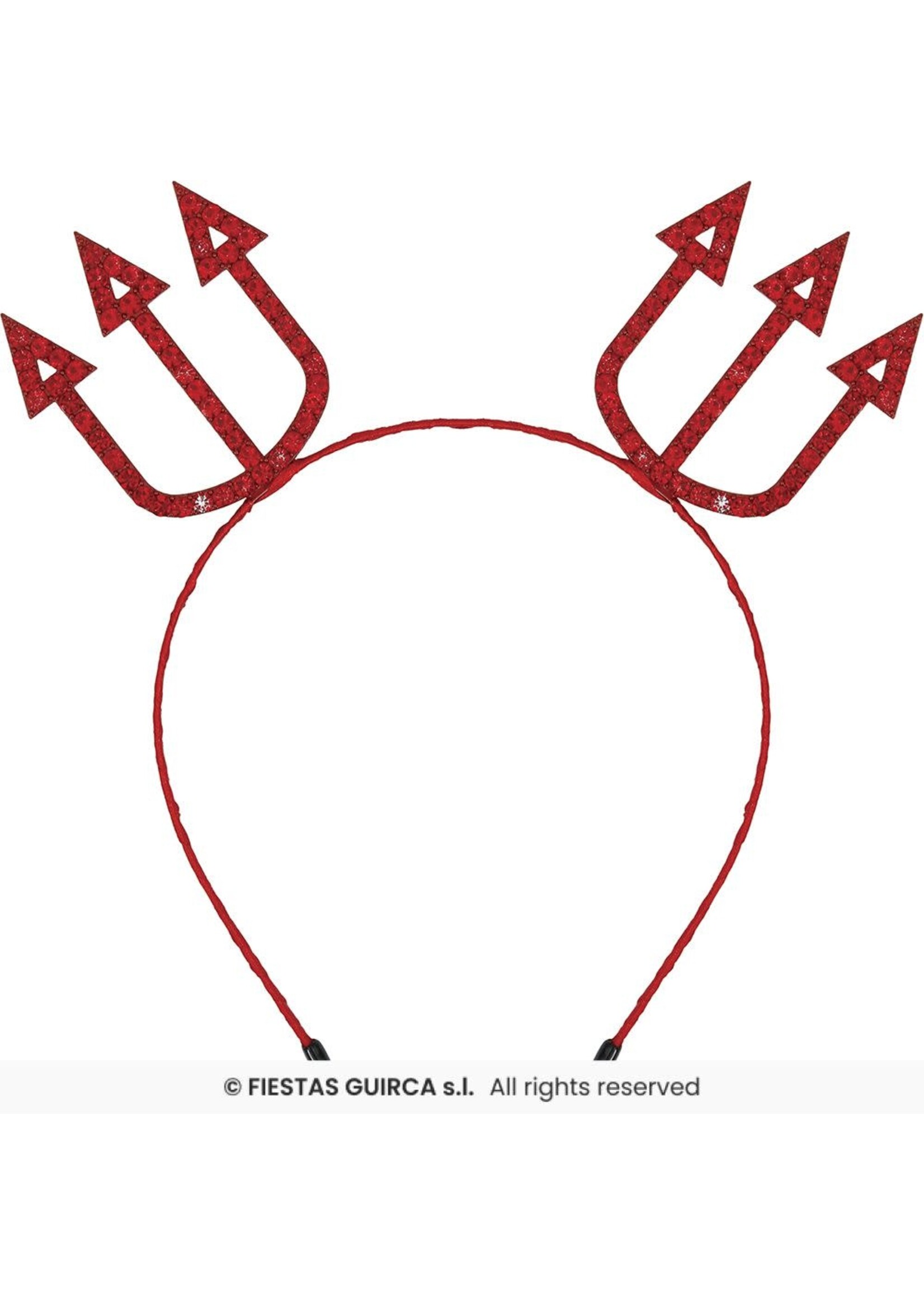 Fiestas Guirca Diadeem met drietand