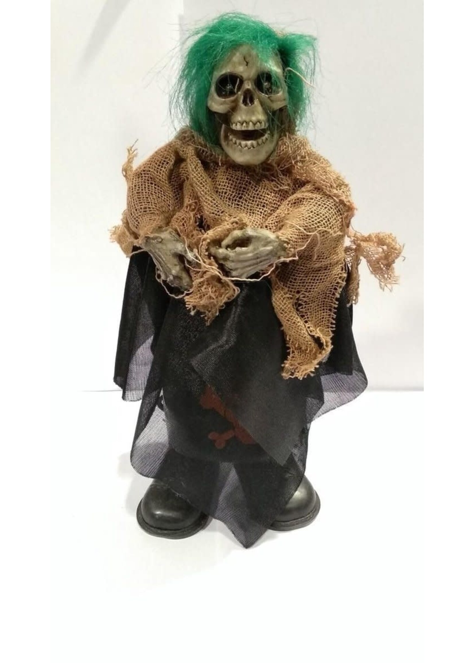 Feestkleding Breda Skelet lopend met Geluid - 29 cm