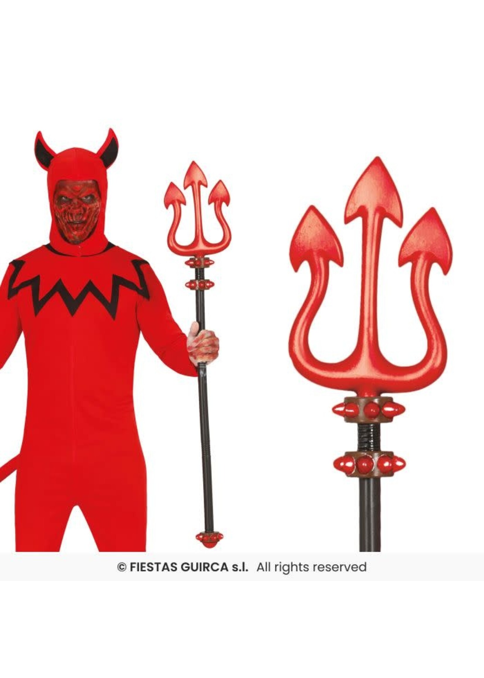 Fiestas Guirca Duivelse drietand 100 cm