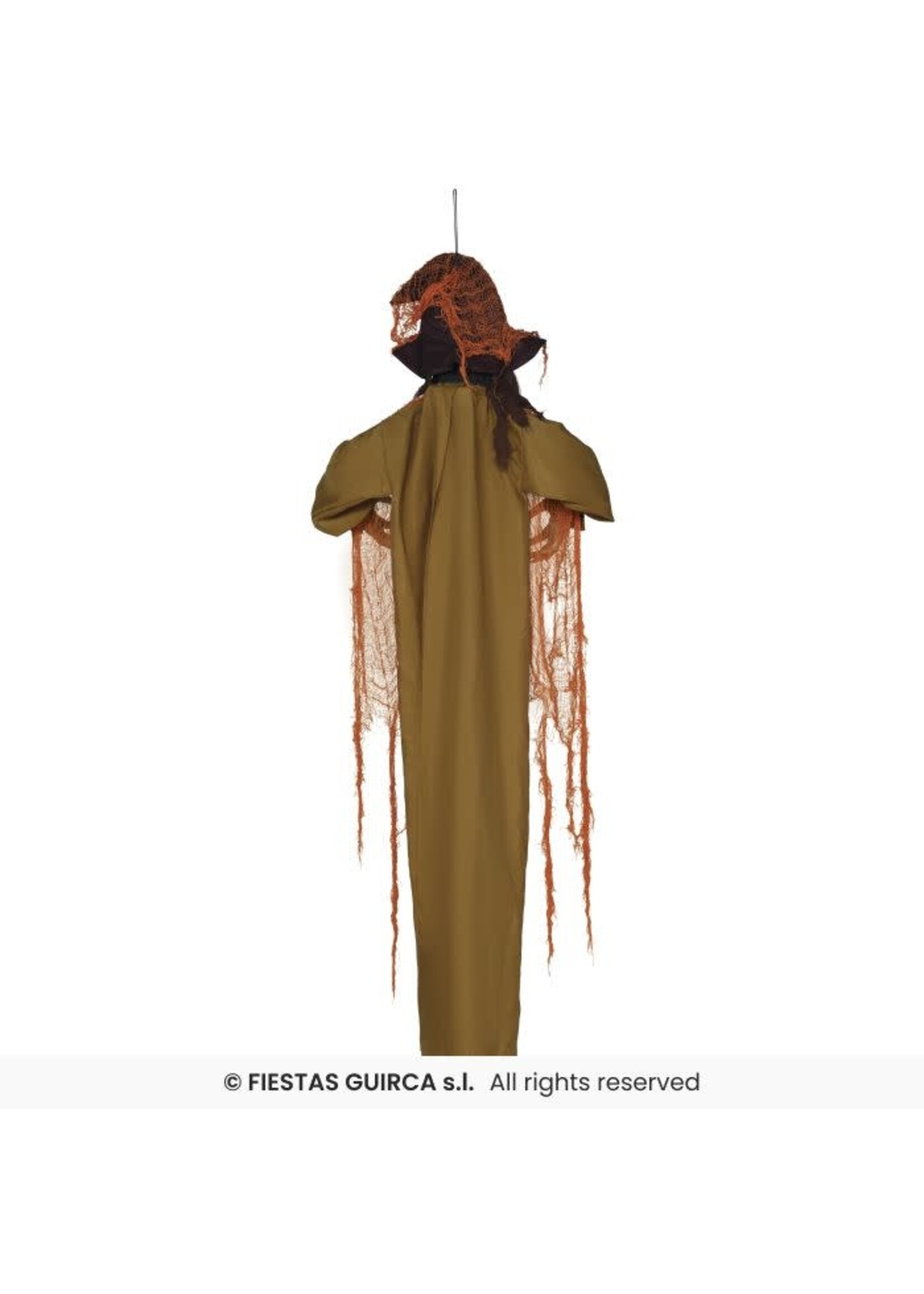 Feestkleding Breda Heksenhanger, licht, geluid en beweging, 180 cm