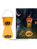 Fiestas Guirca Pompoenemmer met licht 15x20cm