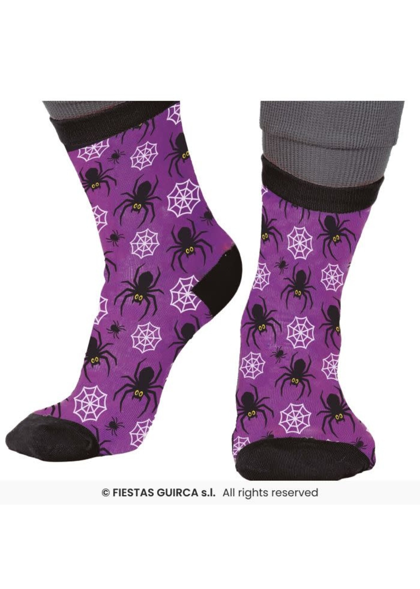 Fiestas Guirca Halloween Spinnen Sokken