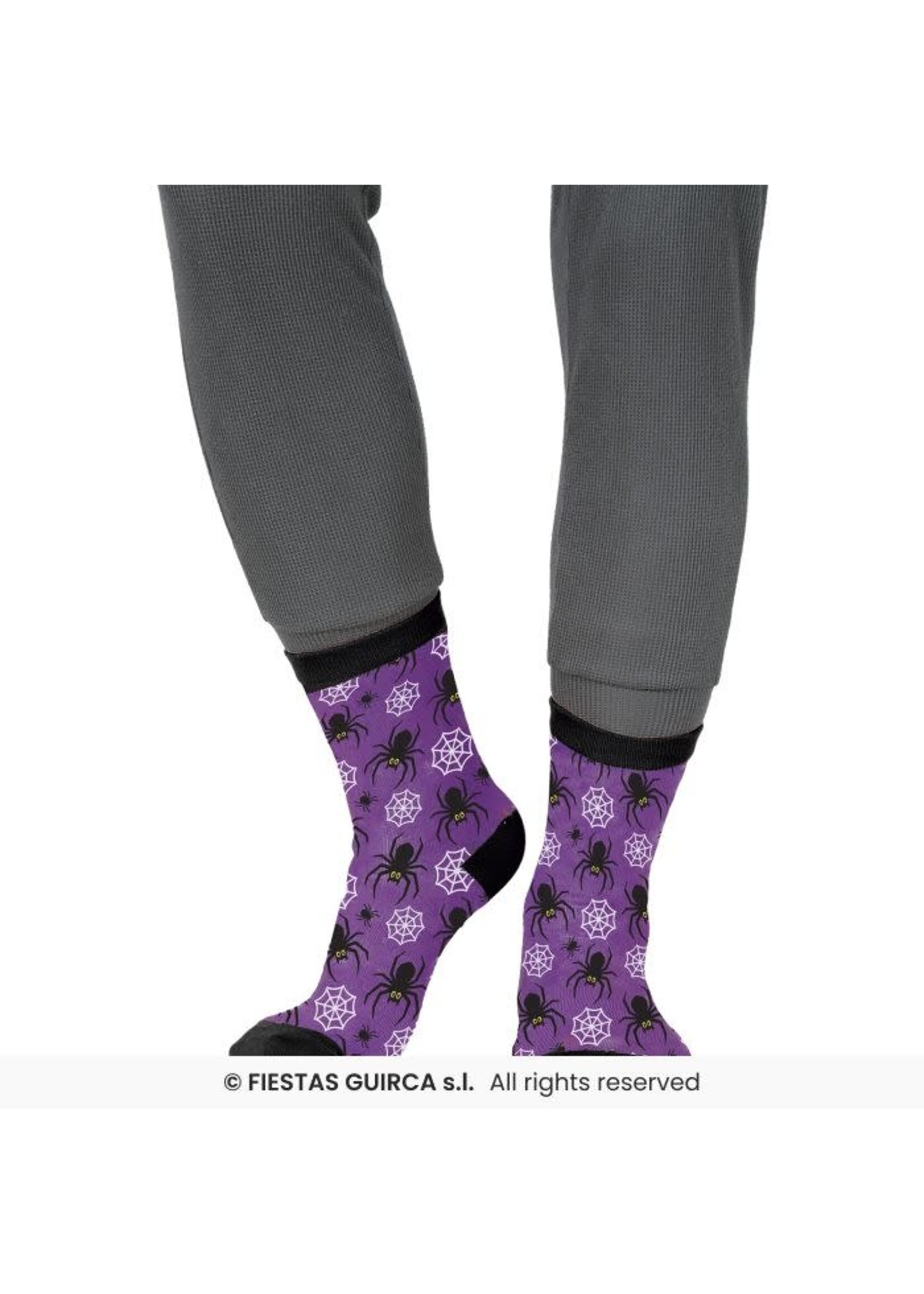 Fiestas Guirca Halloween Spinnen Sokken