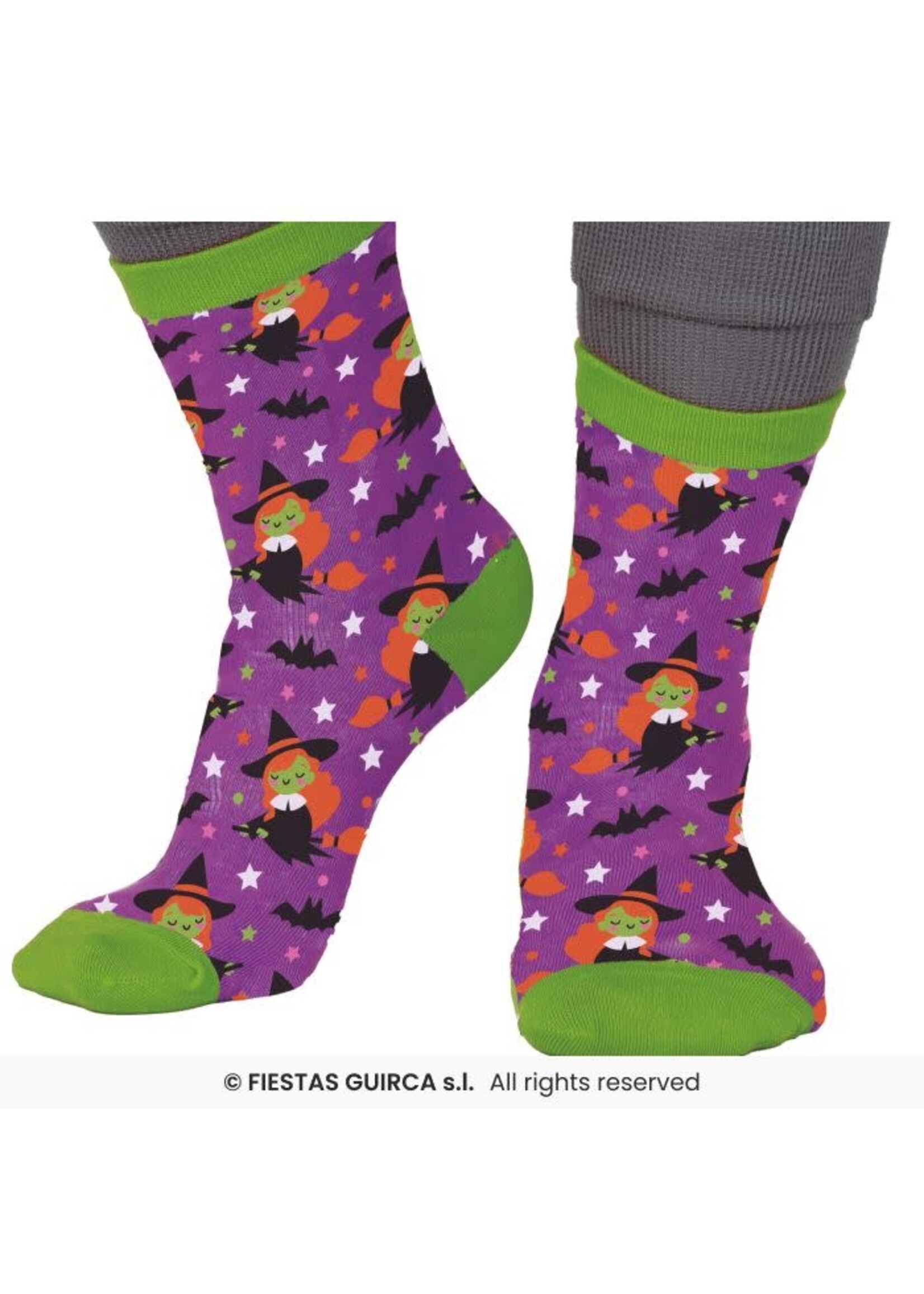 Fiestas Guirca Halloween Heksen Sokken
