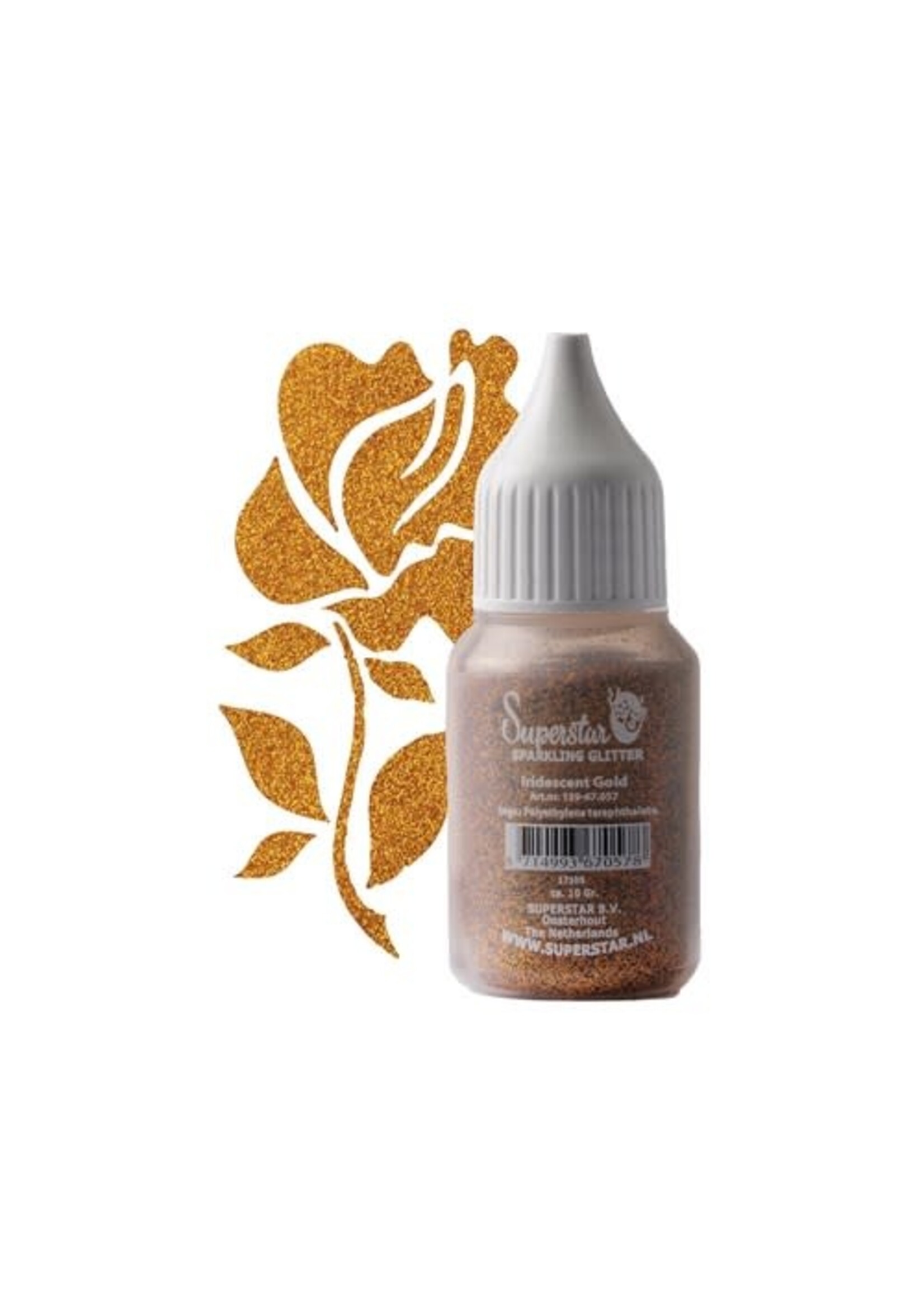 Superstar Superstar Sparkling glitter goud