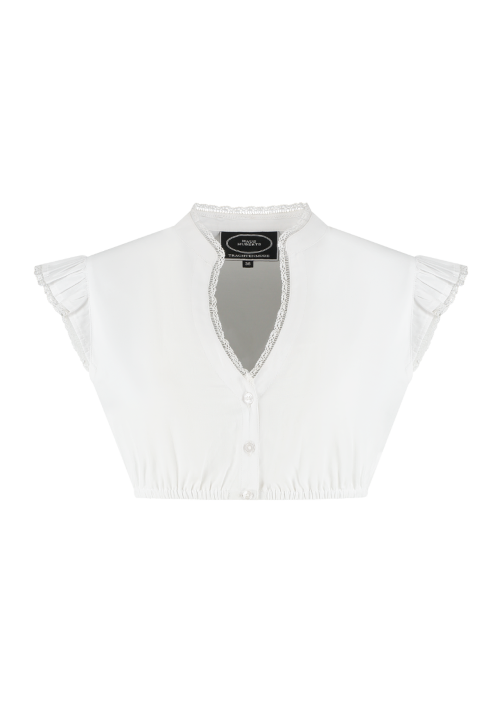 Haus Huberts Dirndl blouse wit