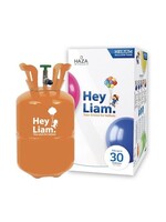 Feestkleding Breda Helium cilinder voor 30 ballonnen Hey Liam.