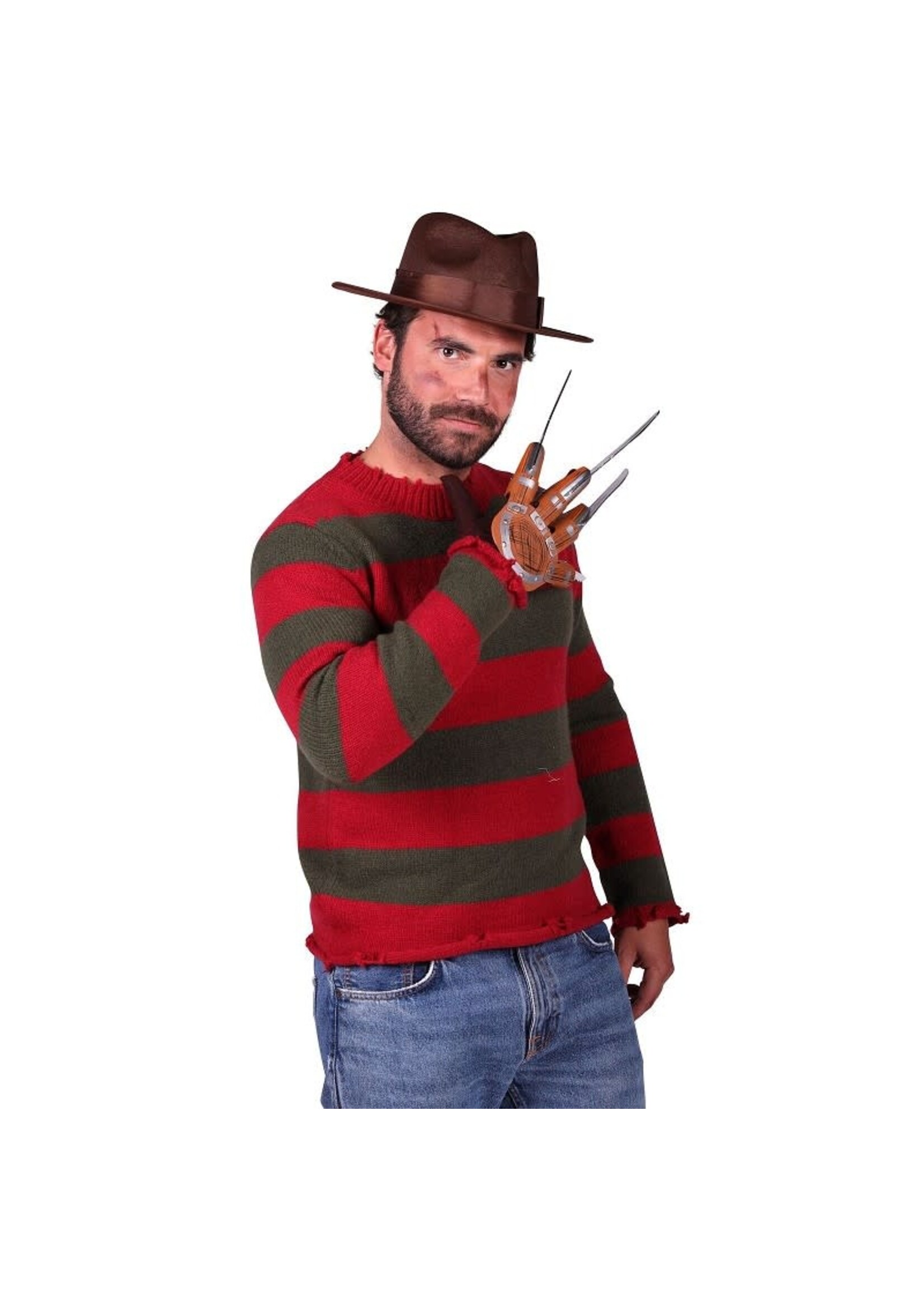 Feestkleding Breda Horror kostuum  Freddy "Scissor" 3-delig