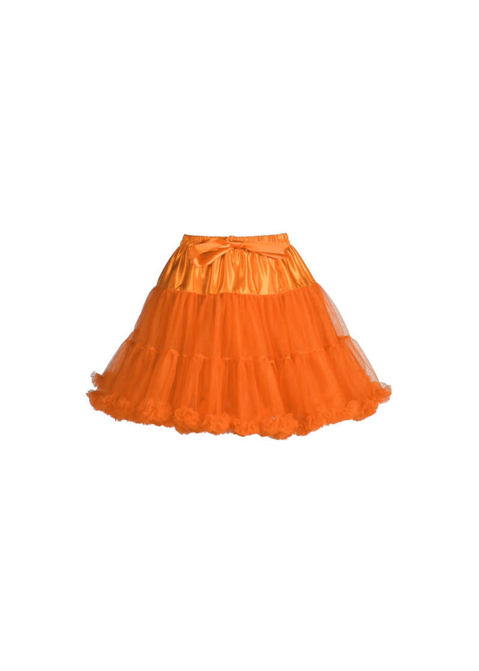 Thetru Petticoat "Showgirl XXL" neon oranje