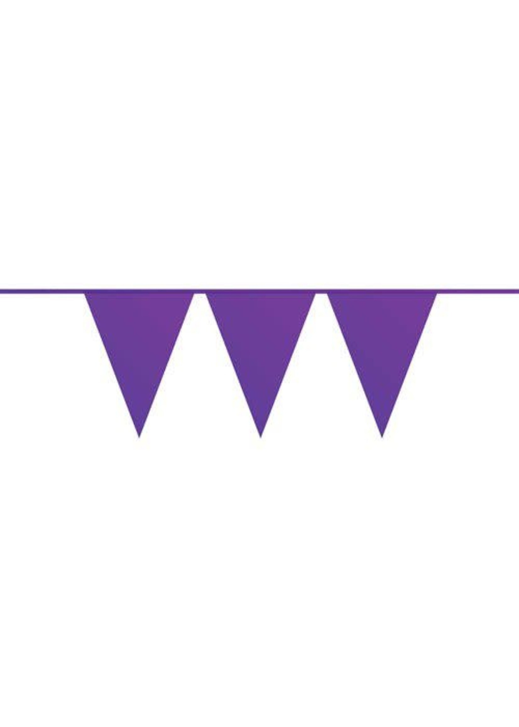 Haza-Witbaard Vlaggenlijn PE paars (10m)