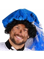 Thetru Baret zonder veer blauw/zwart