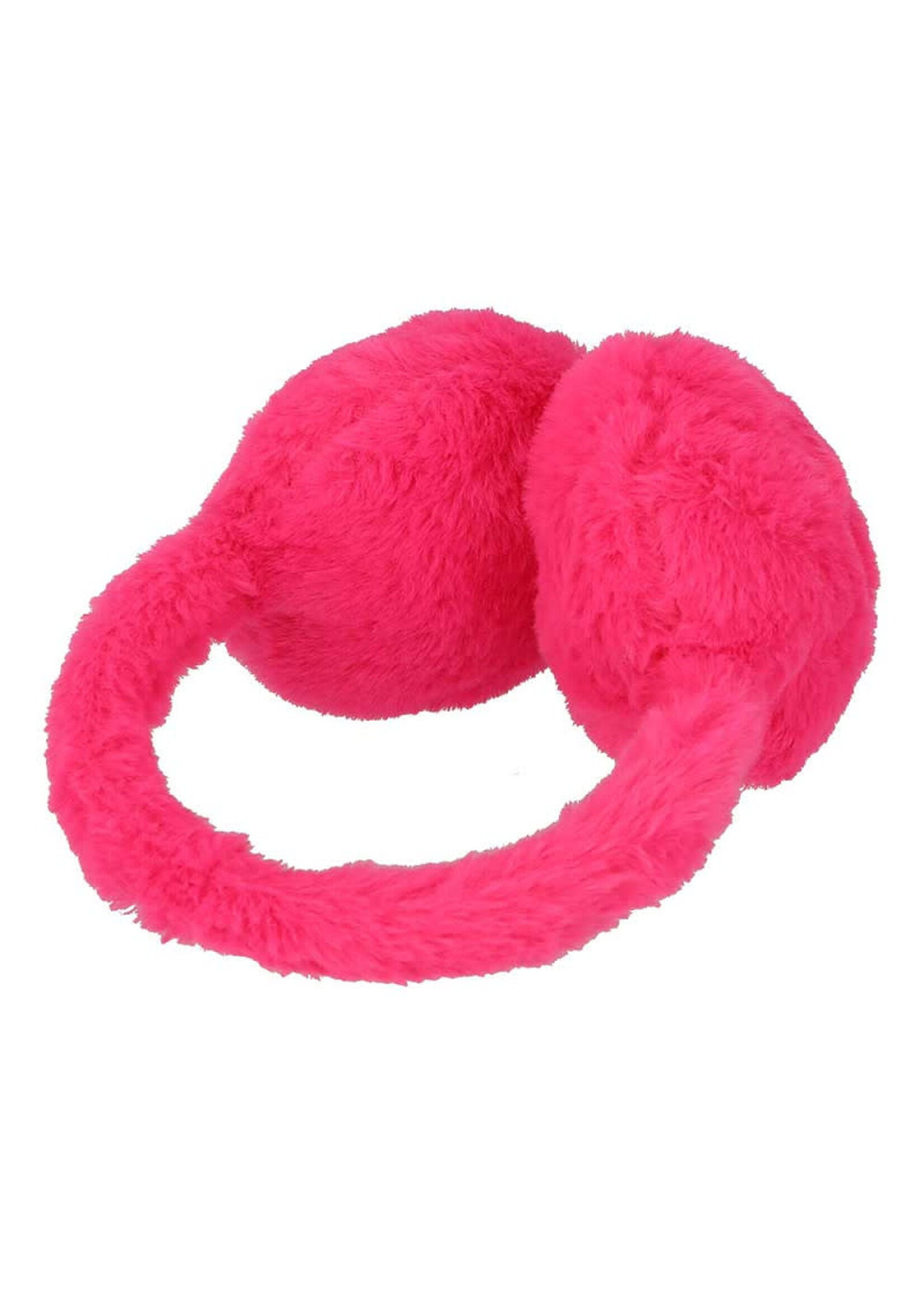 Apollo Bonten neon roze oorwarmers