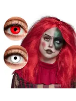 Boland 3-maands duolenzen Creepy clown