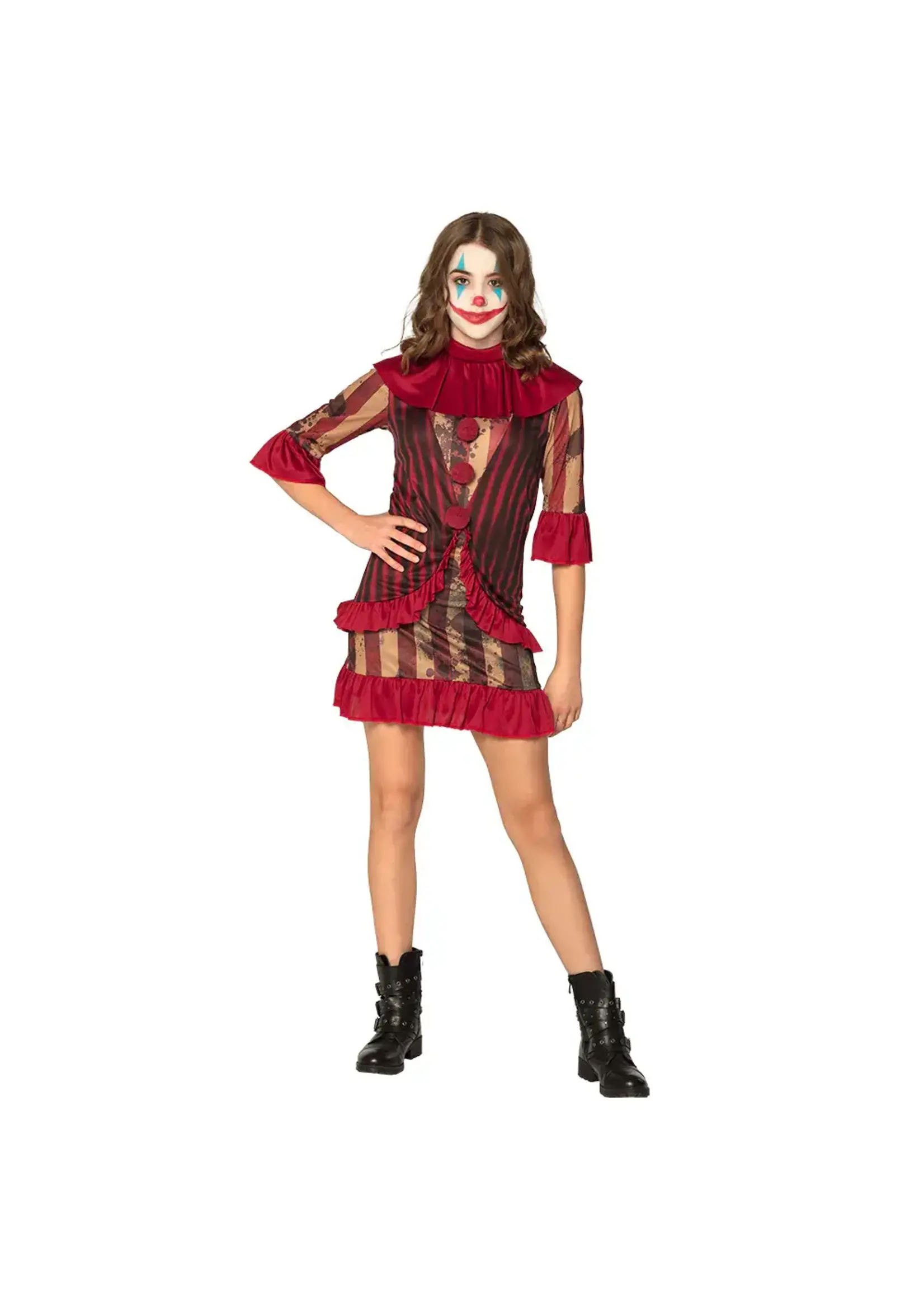 Feestkleding Breda Tienerkostuum Midnight clownette (14-16 jaar)