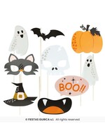 Fiestas Guirca Foto props met Halloweenthema