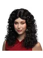 Boland Pruik Norah bruin/zwart