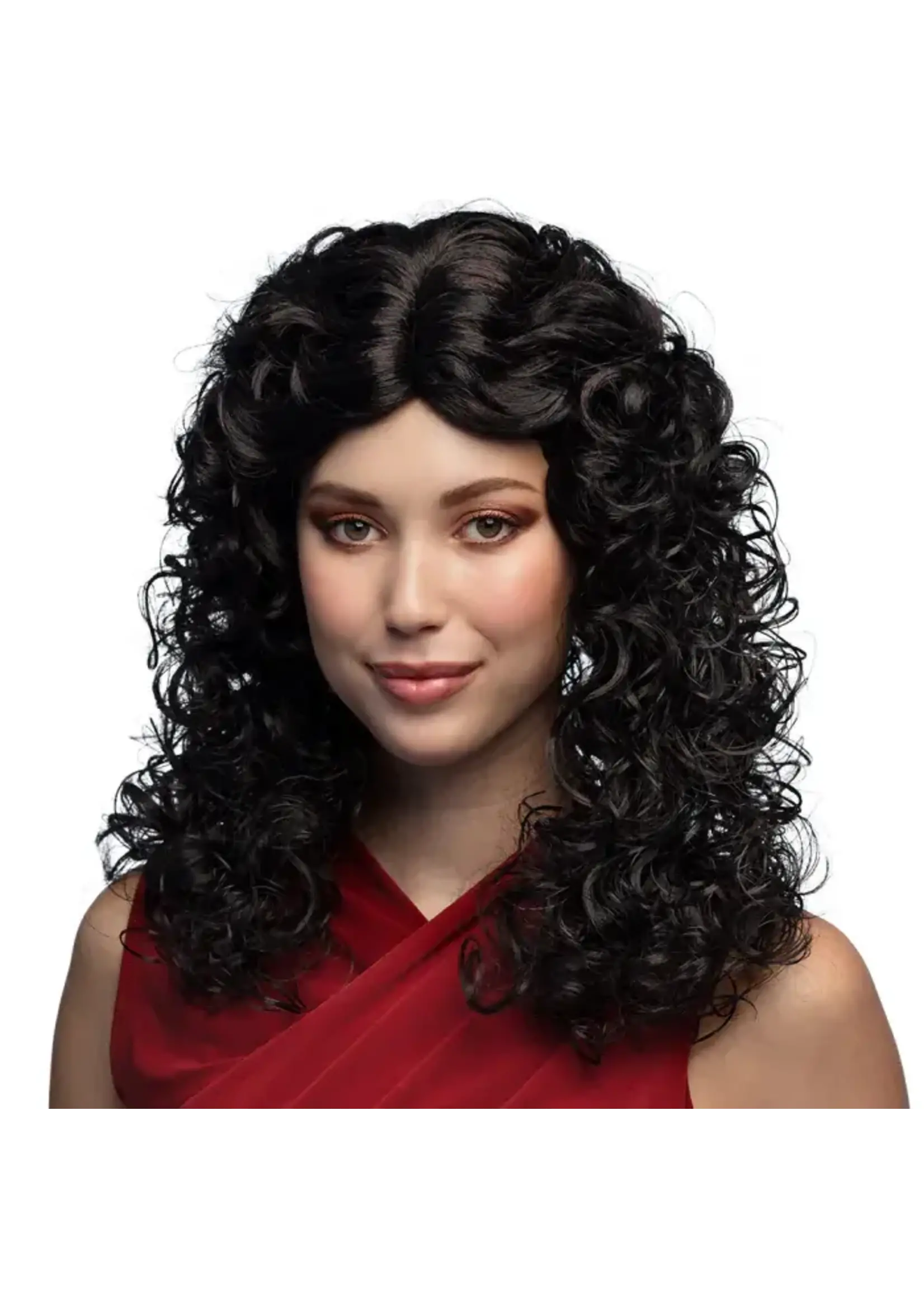 Boland Pruik Norah bruin/zwart