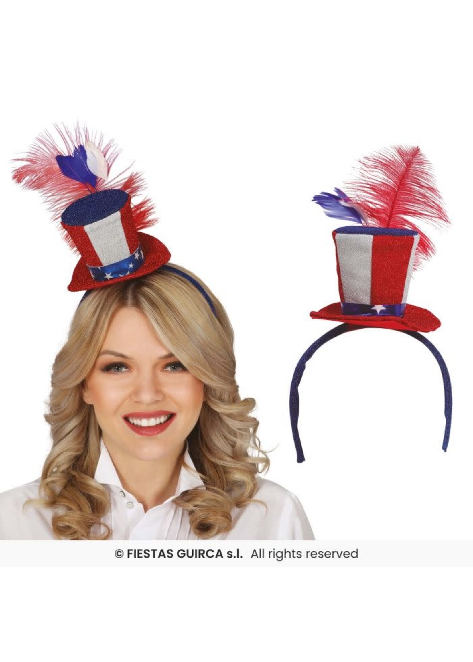 Fiestas Guirca Mini hoge hoed Amerika