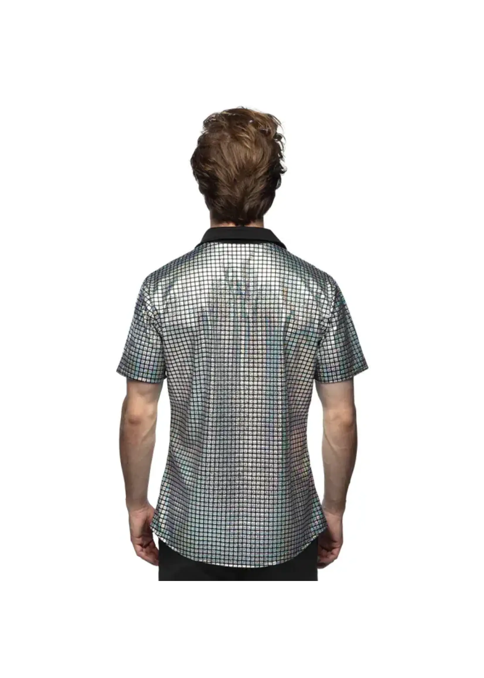 Boland Shirt Disco diamond zilver